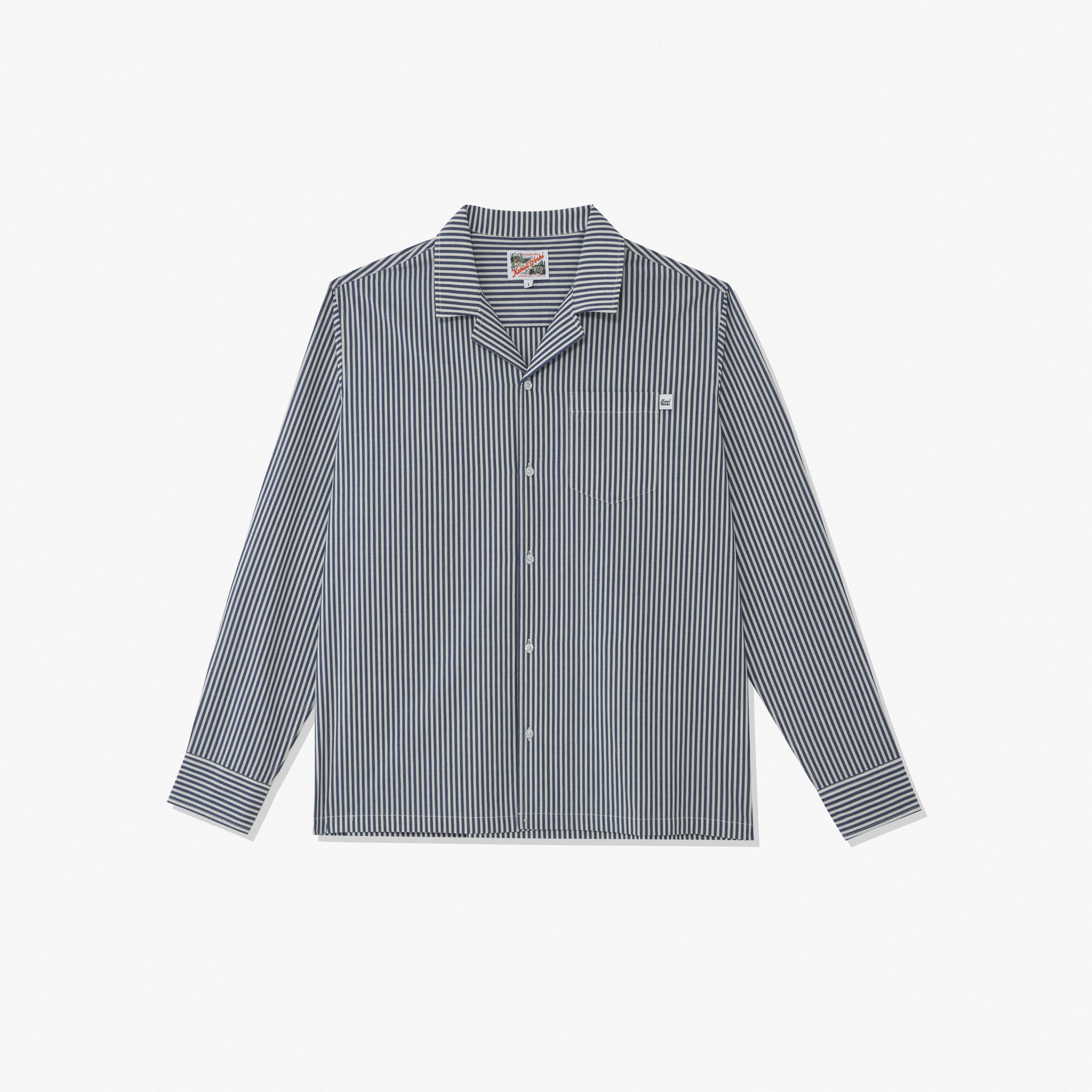Camp Collar Long Sleeved Shirt