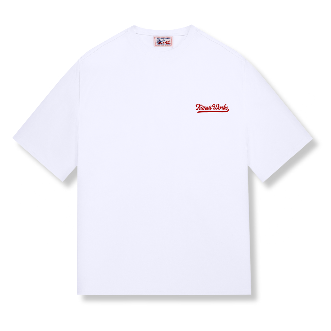 Flamegrilled Tee - White