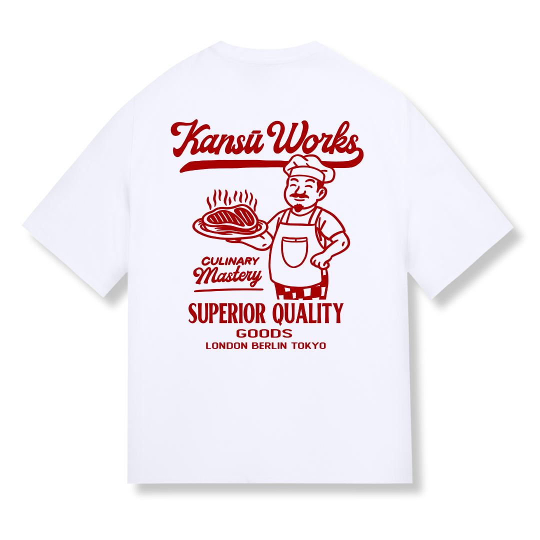 Flamegrilled Tee - White