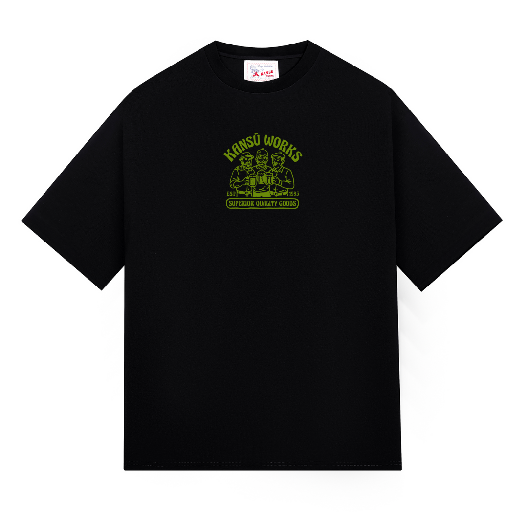 Three Bro's Tee - Black