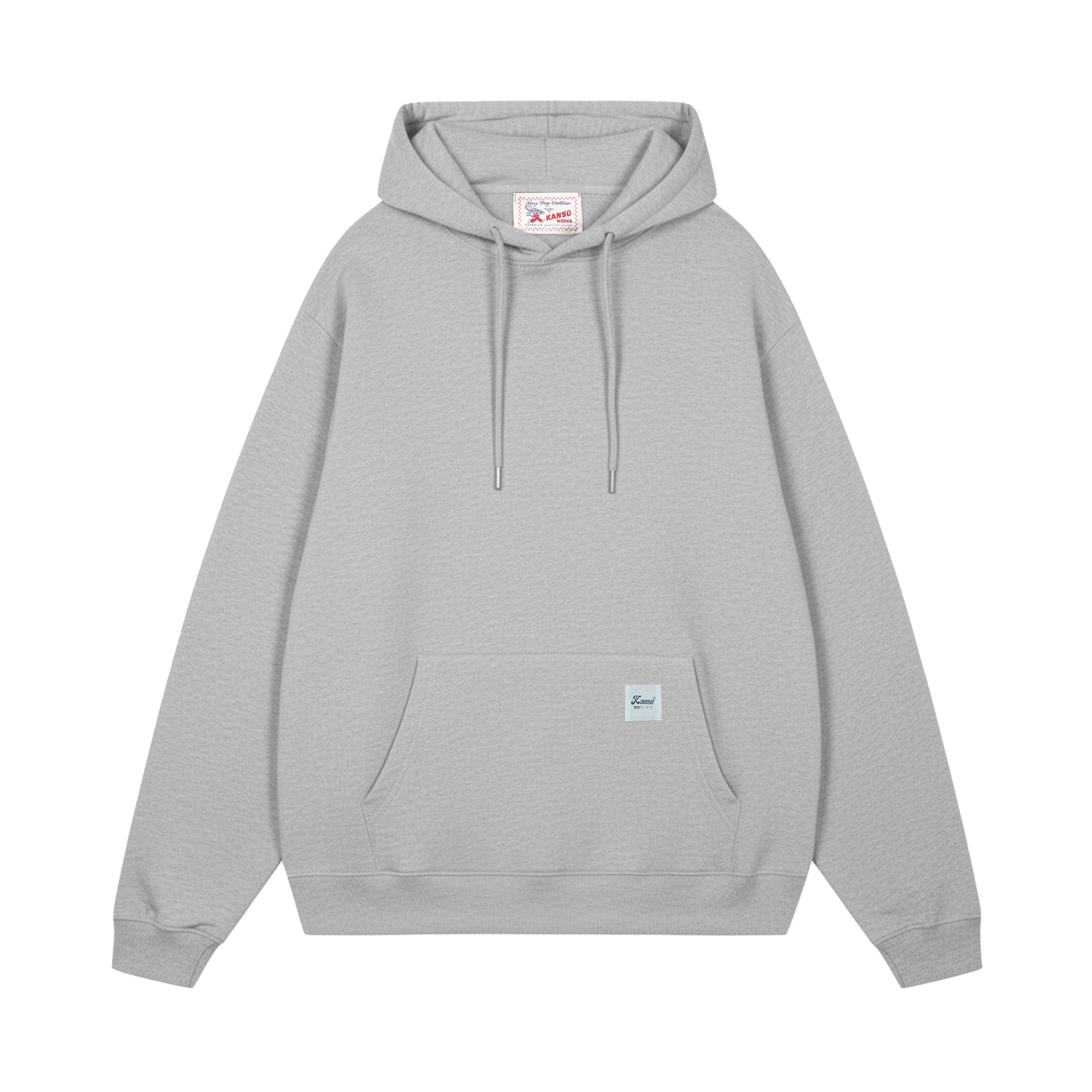 Classic Heavyweight Hoodie - Heather Grey