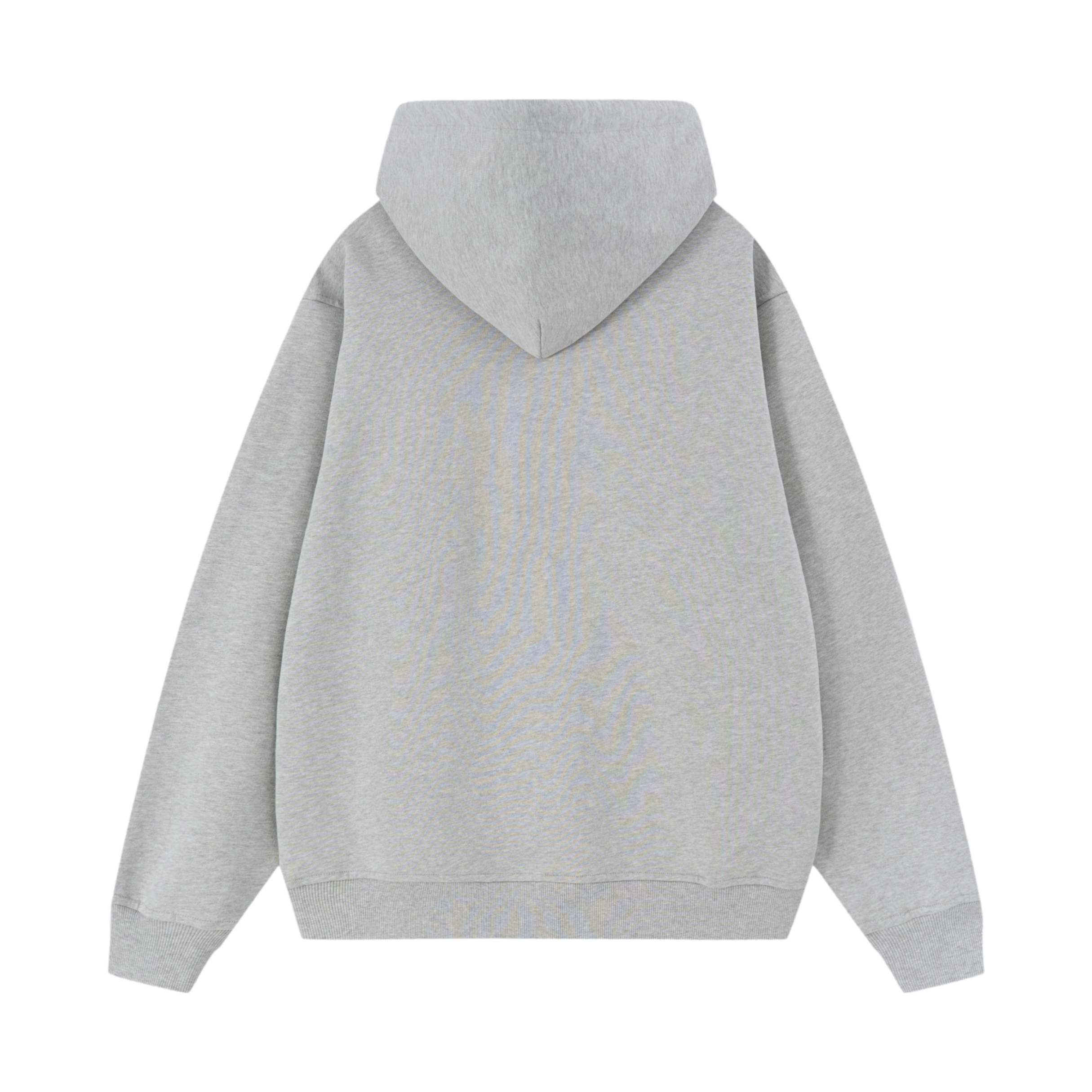 Kansū Heavyweight Blank Hoodie - Heather Grey