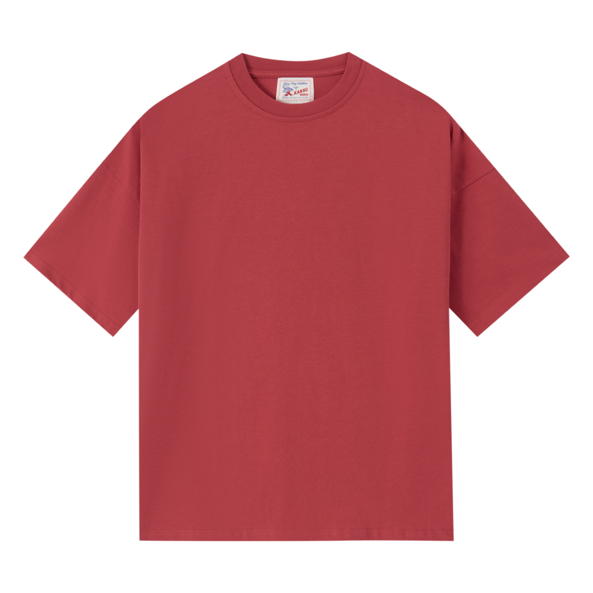 Kansū Blank Tee - Red