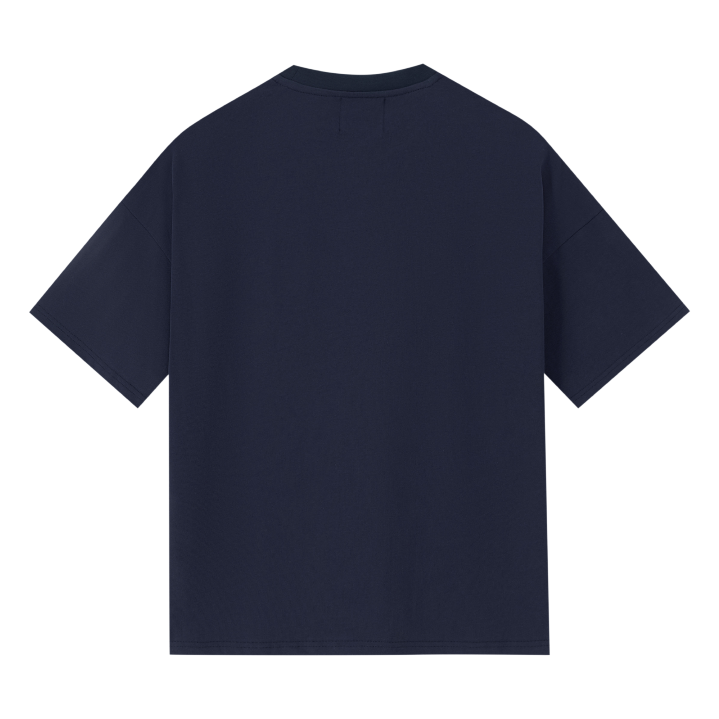 Kansū Blank Tee - French Navy