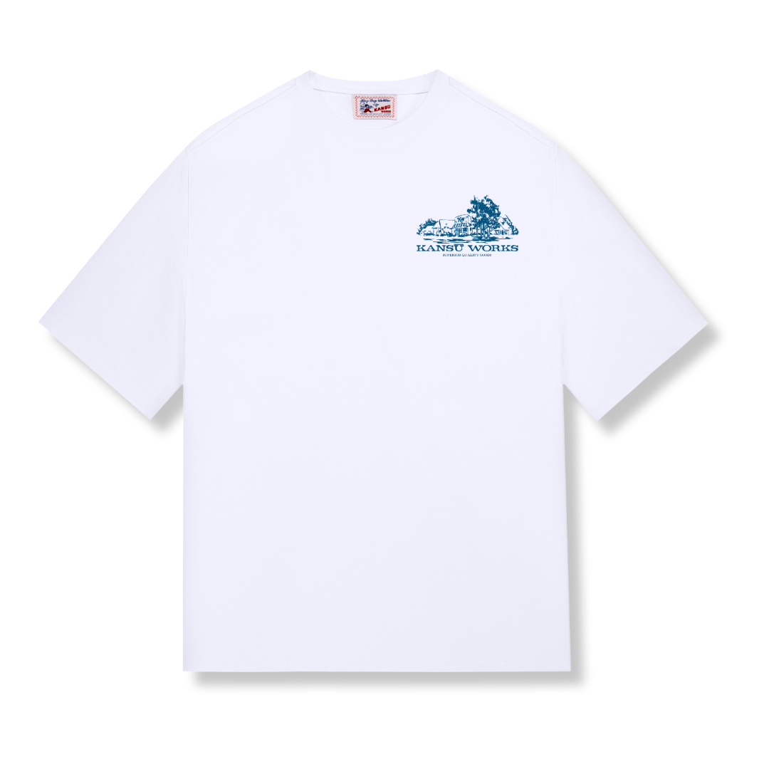 Kansū Mall Tee - White