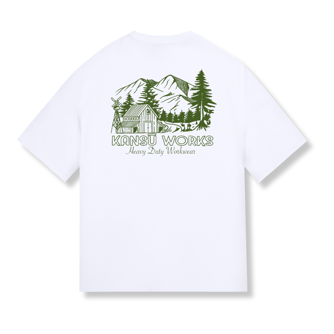 Outdoors Tee - White