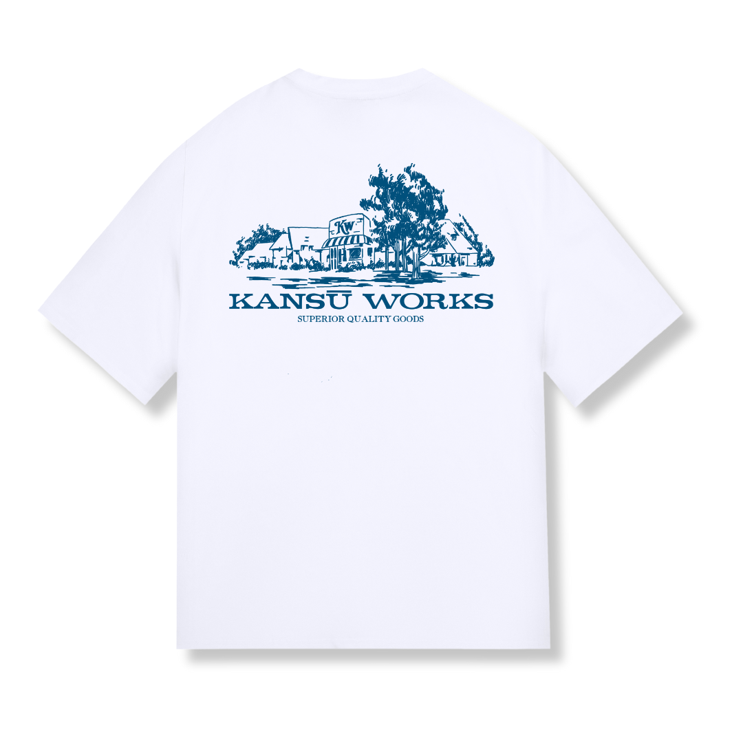 Kansū Mall Tee - White