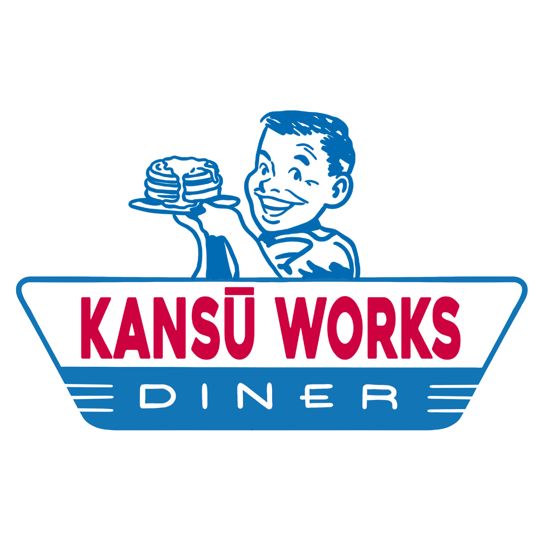 Kansū Diner Tee - Blue