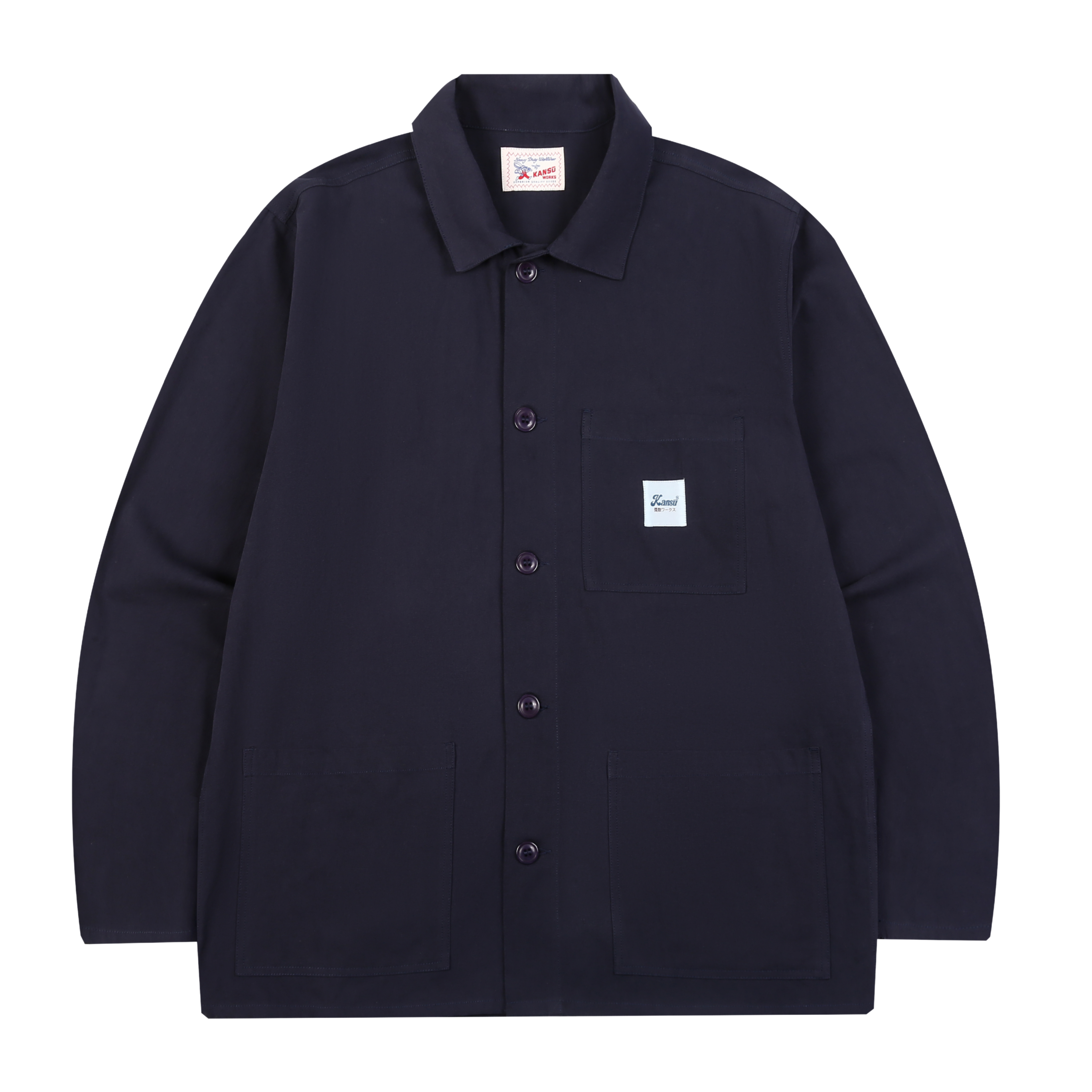 French Chore Jacket - Dark Navy