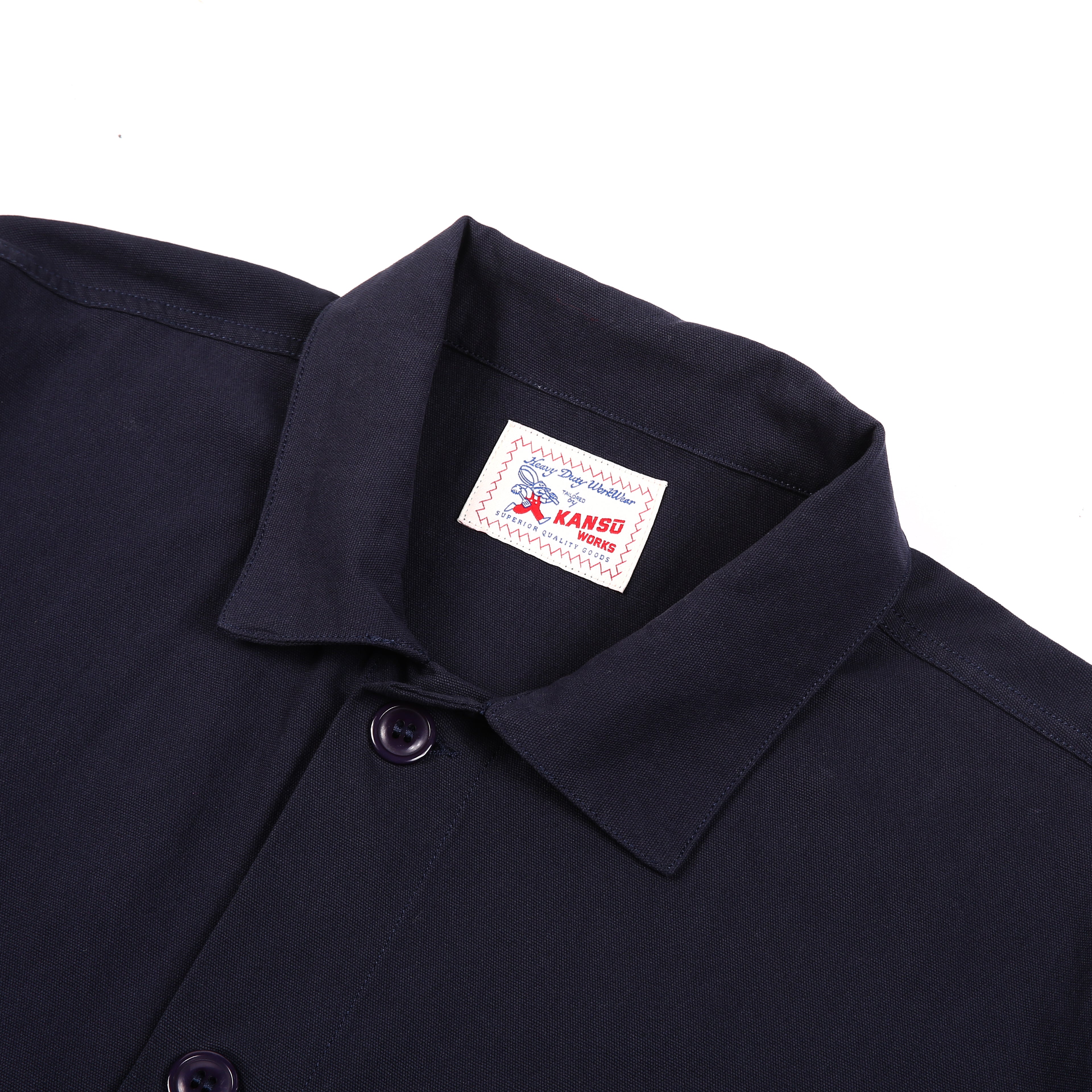 French Chore Jacket - Dark Navy