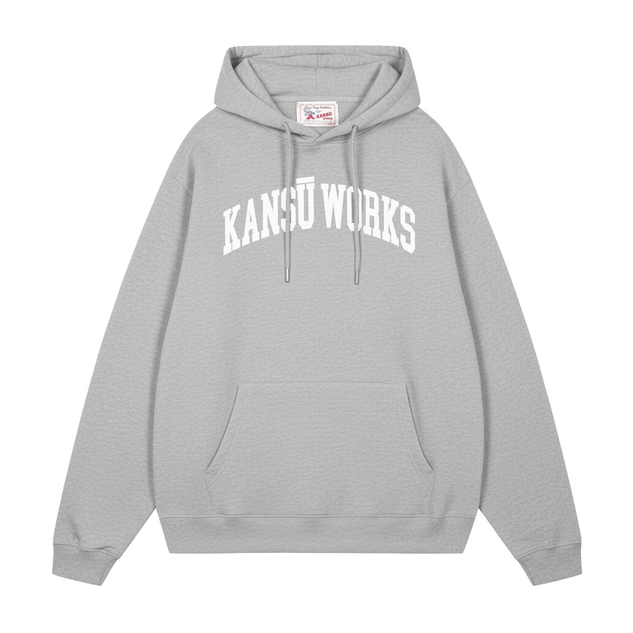 Collegiate Hoodie - Heather Grey