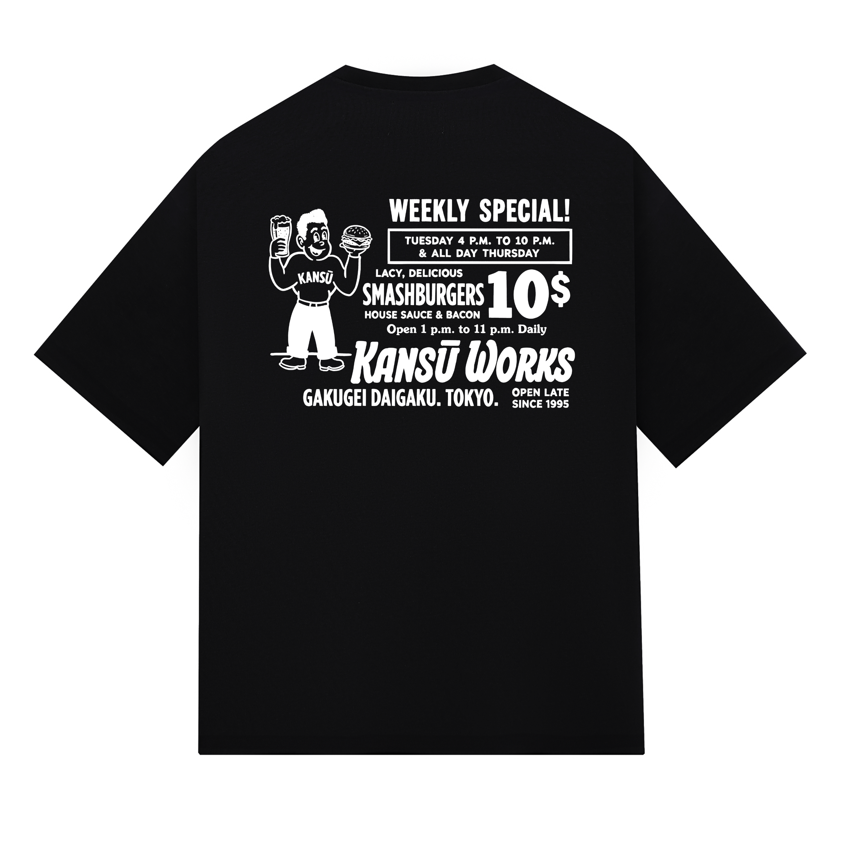 Kansū Smash Ya Burger Tee