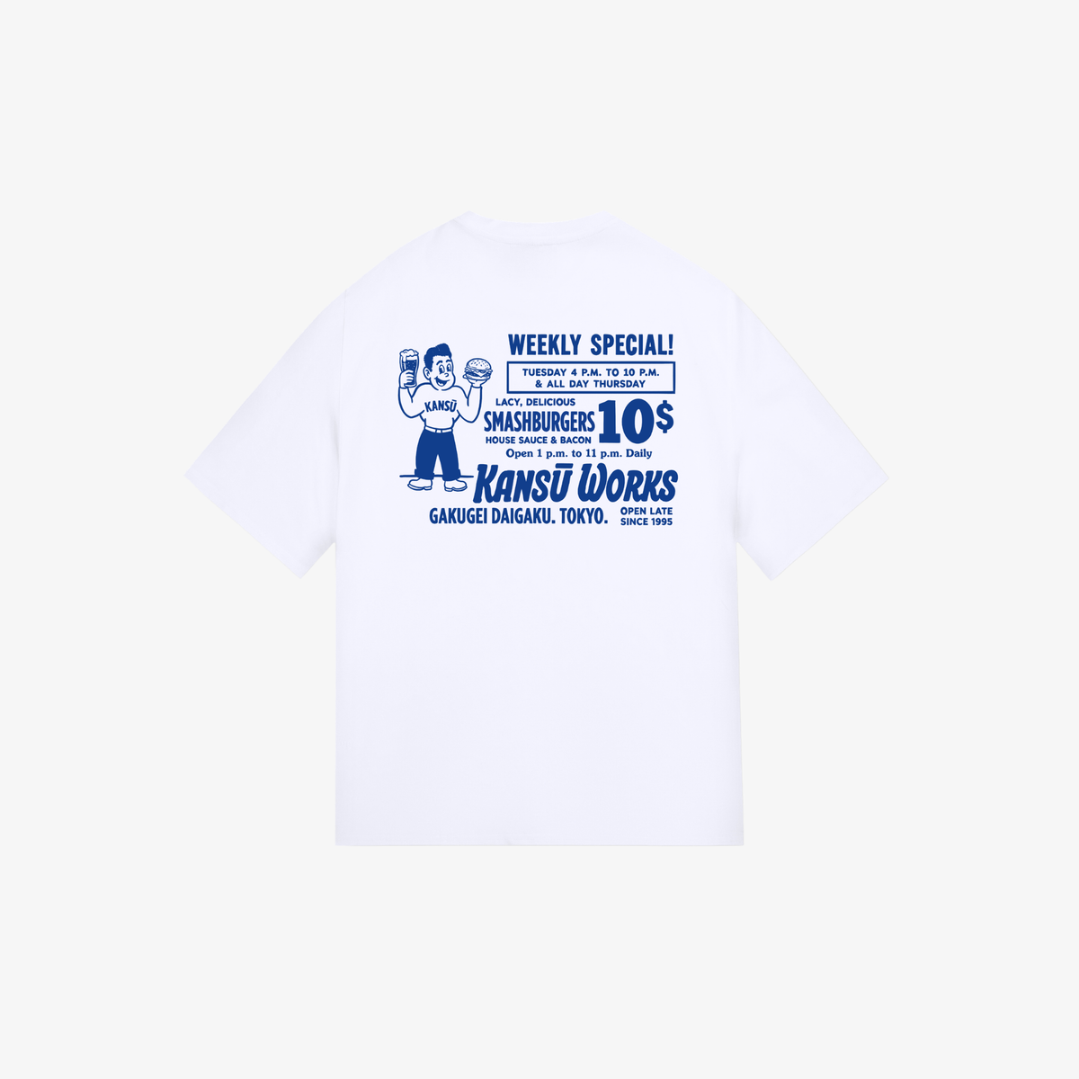 Kansū Smash Ya Burger Tee