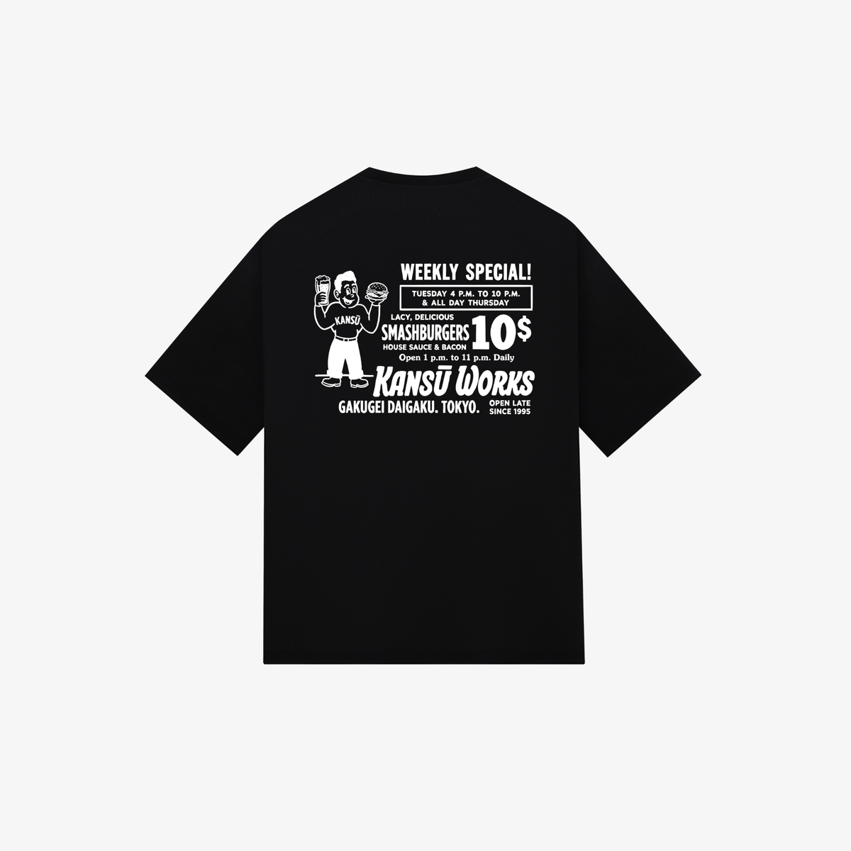 Kansū Smash Ya Burger Tee