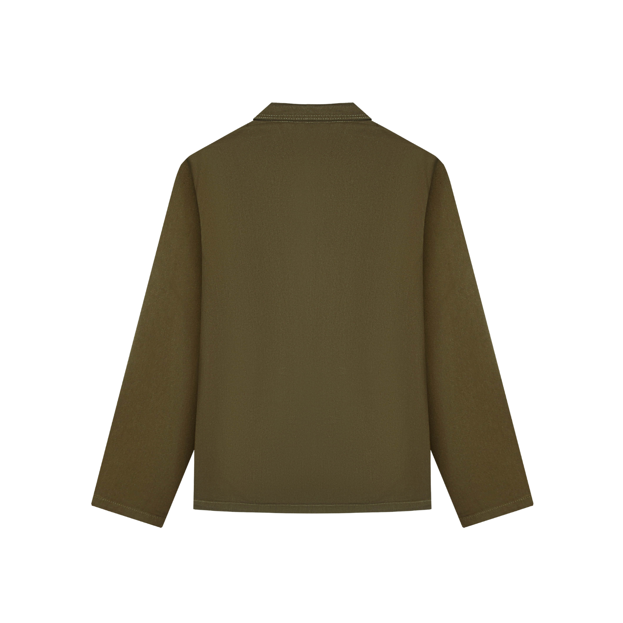 Lightweight French Chore Jacket - Olive