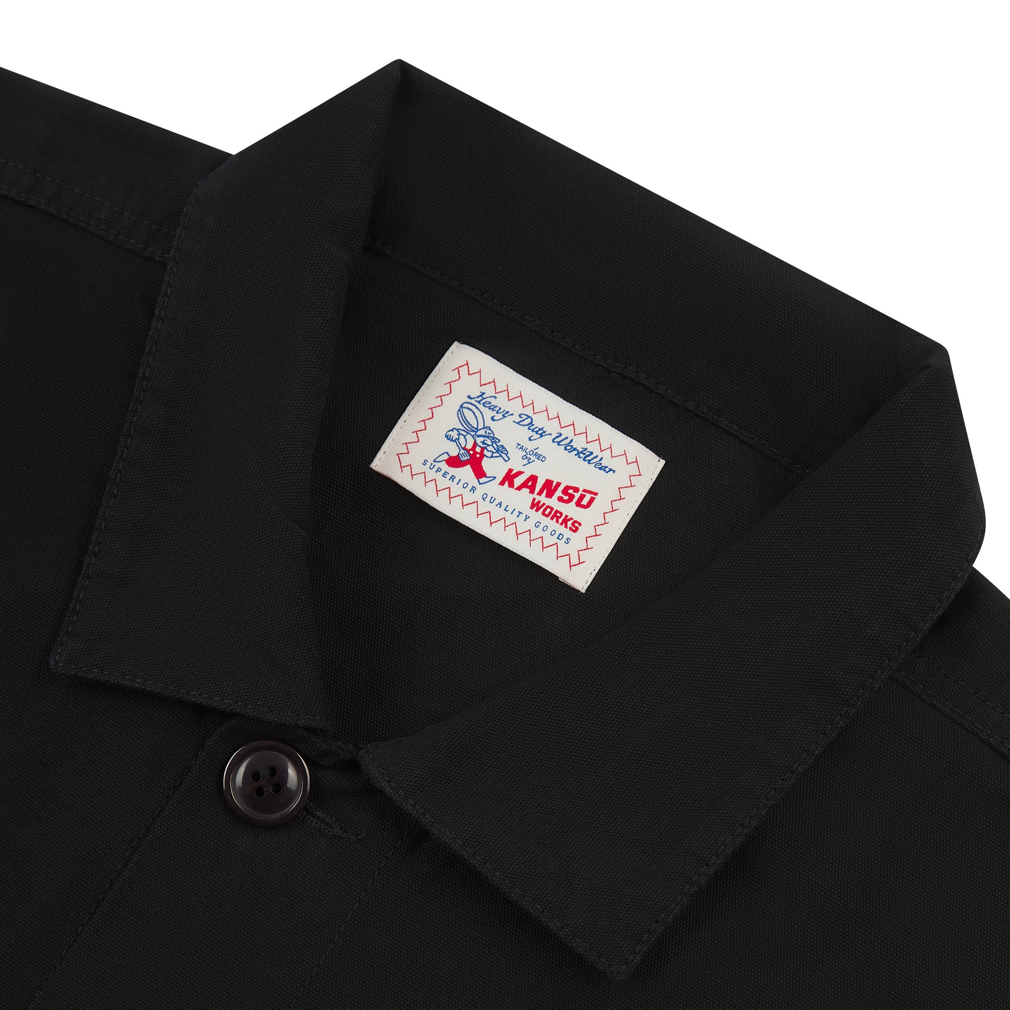 French Chore Jacket - Black