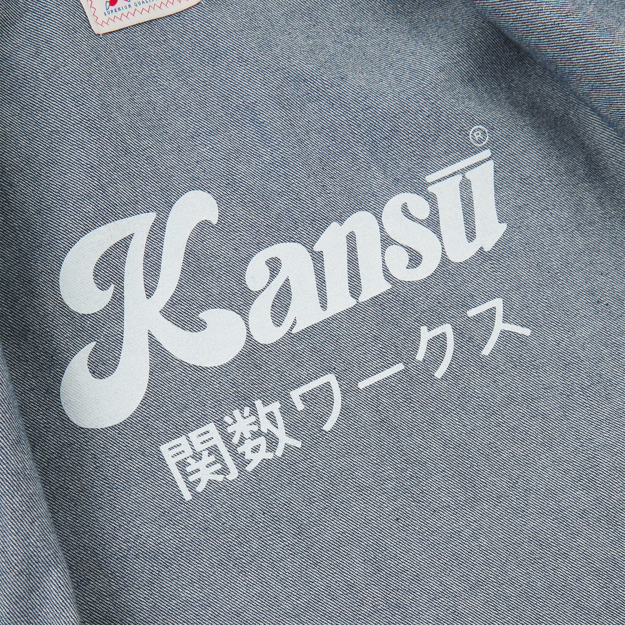 Japanese Selvedge Denim French Chore Jacket - Indigo