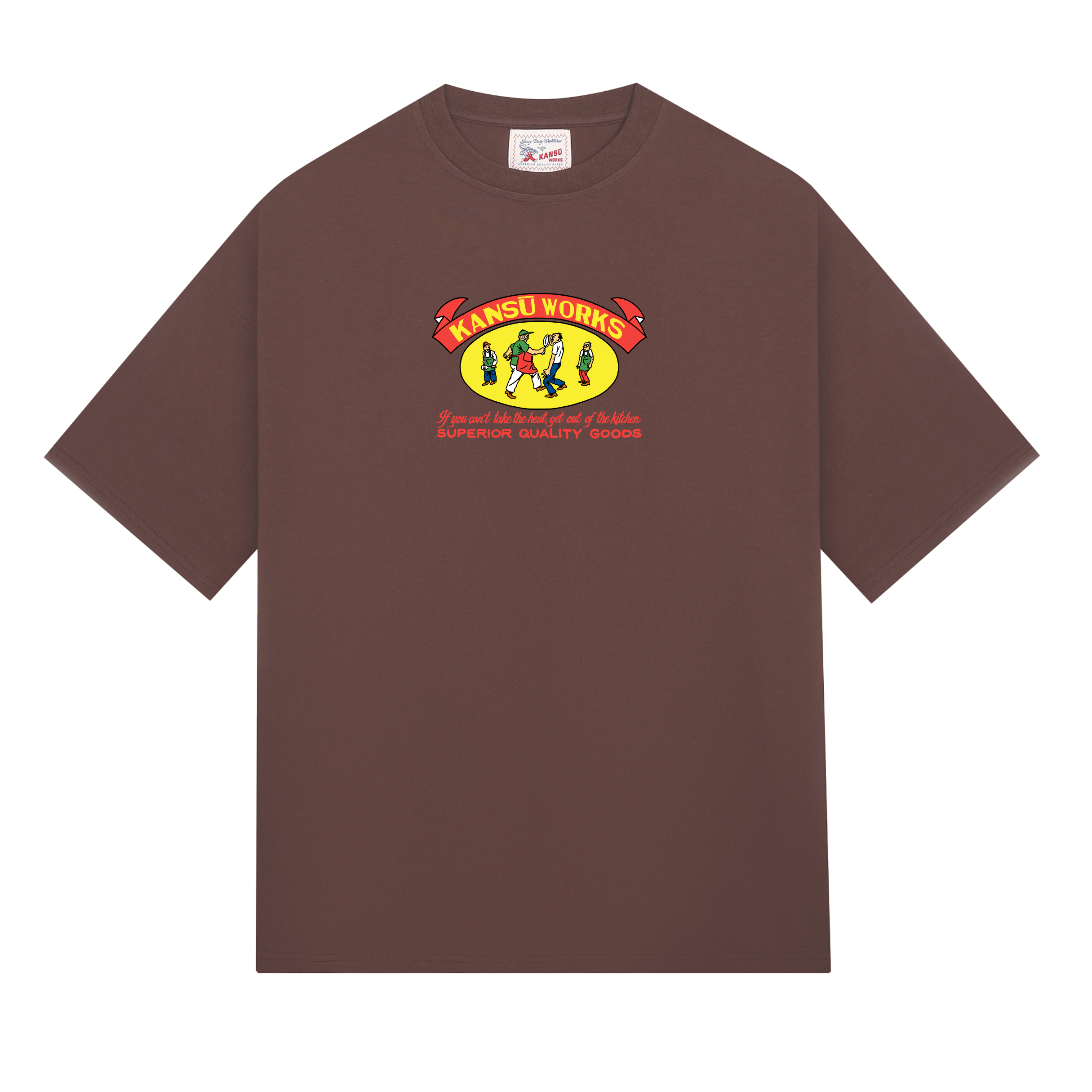 Panned Tee - Brown