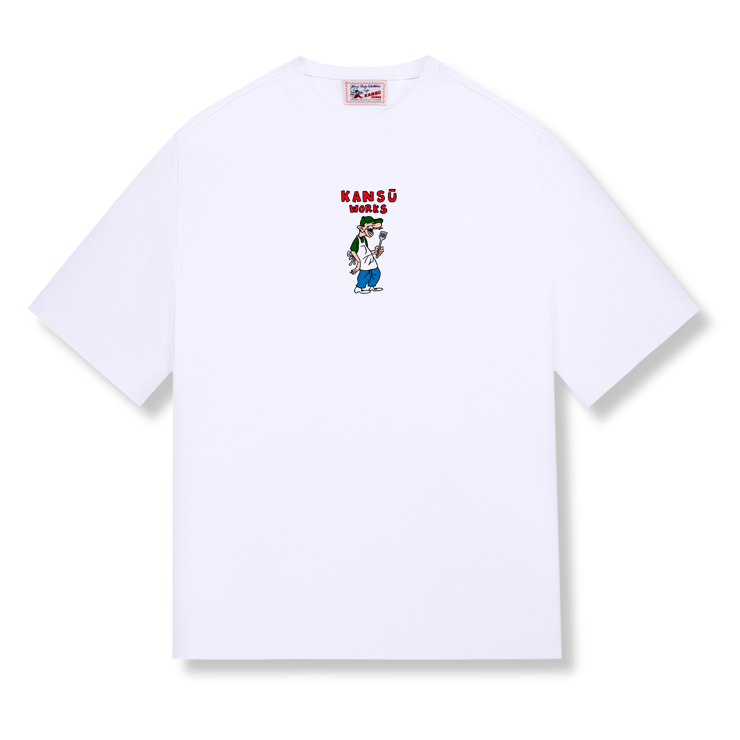 Spatula Man Tee - White