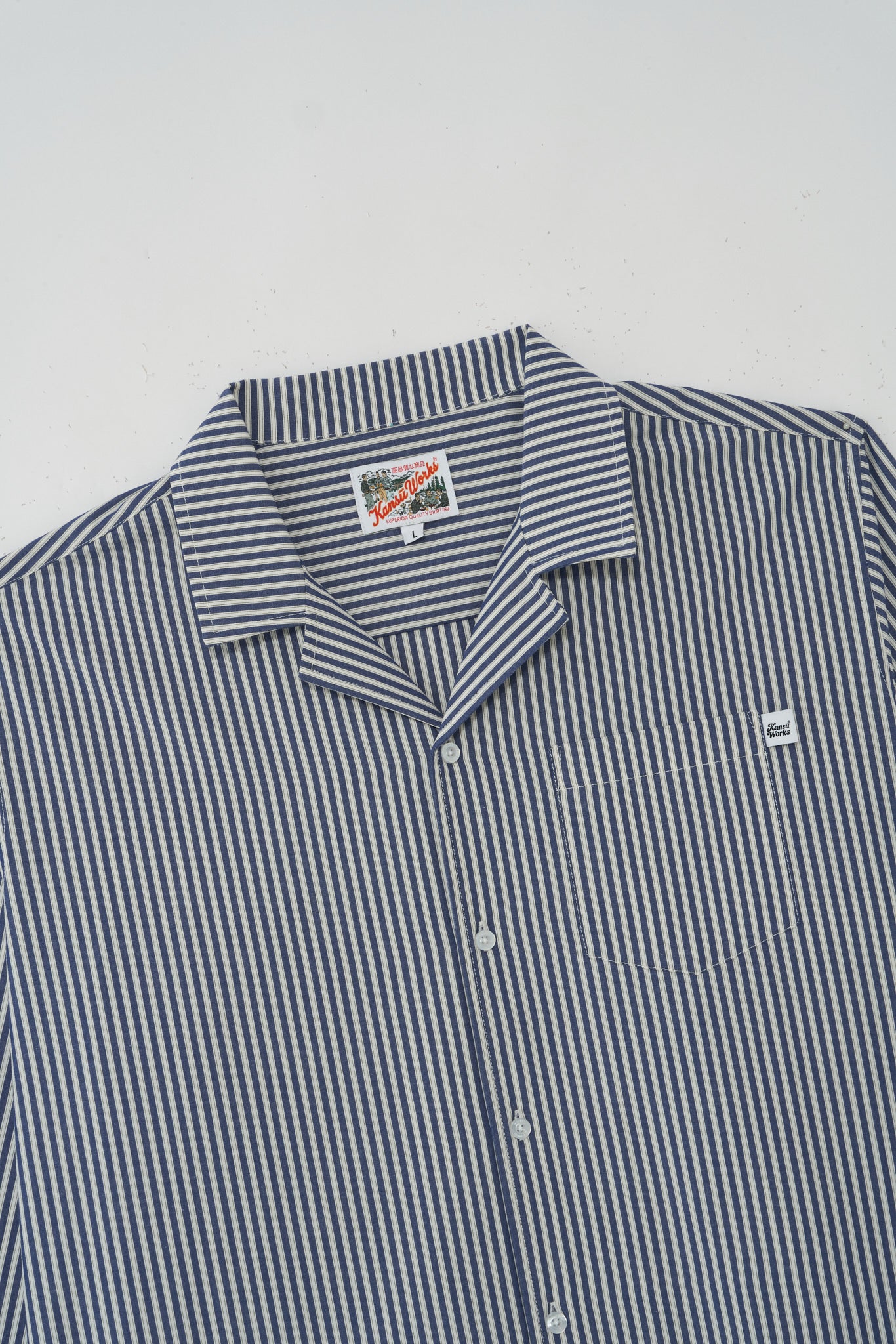 Camp Collar Long Sleeved Shirt