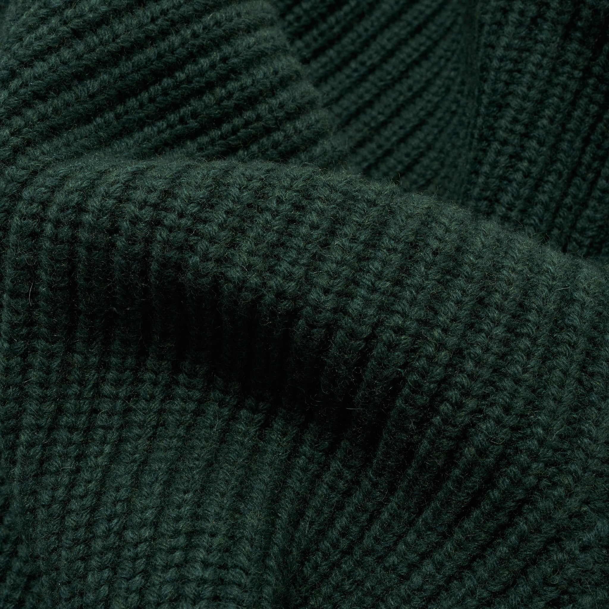 Zip Up Wool Cardigan