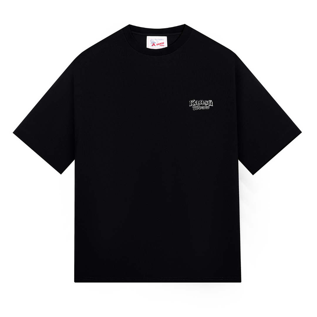 Kansū All Day Tee - Black