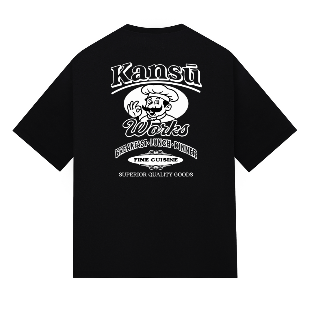 Kansū All Day Tee - Black