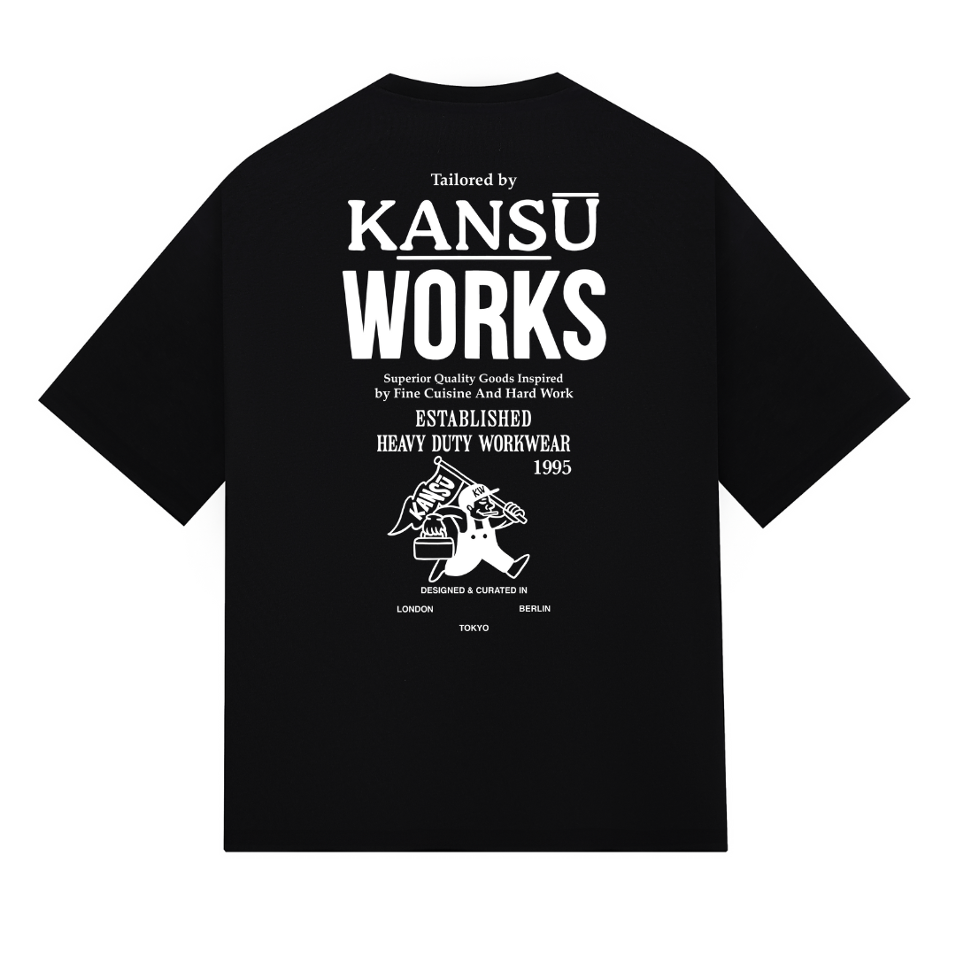 Kansū Perennial Tee - Black