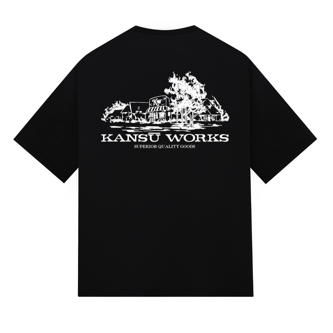 Kansū Mall Tee - Black