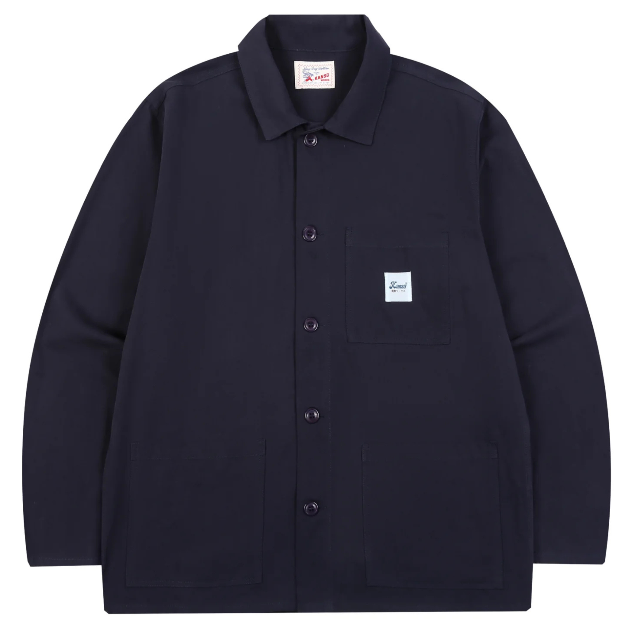 French Chore Jacket - Dark Navy