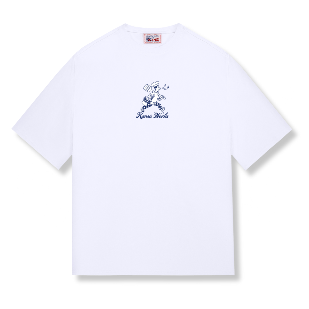 Whistling Tee - White