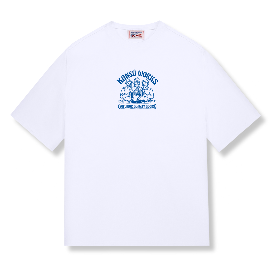 Three Bro's Tee - White