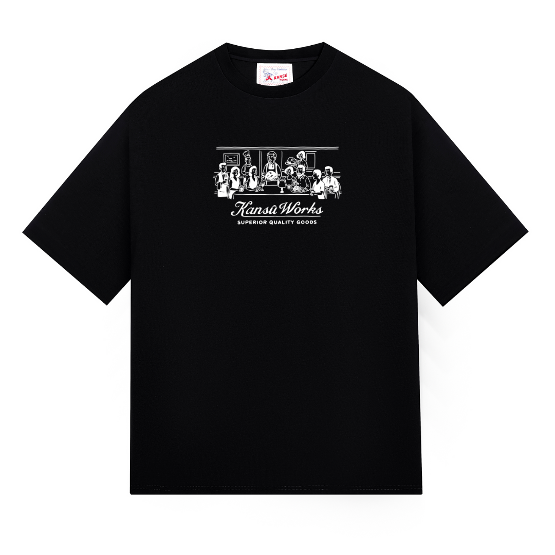 Dinner Party Tee - Black
