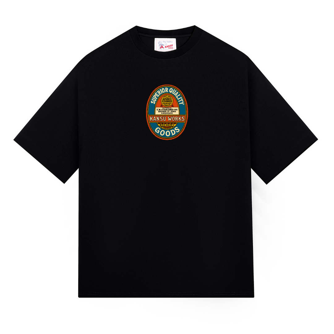 Kansū Brewery Tee - Black
