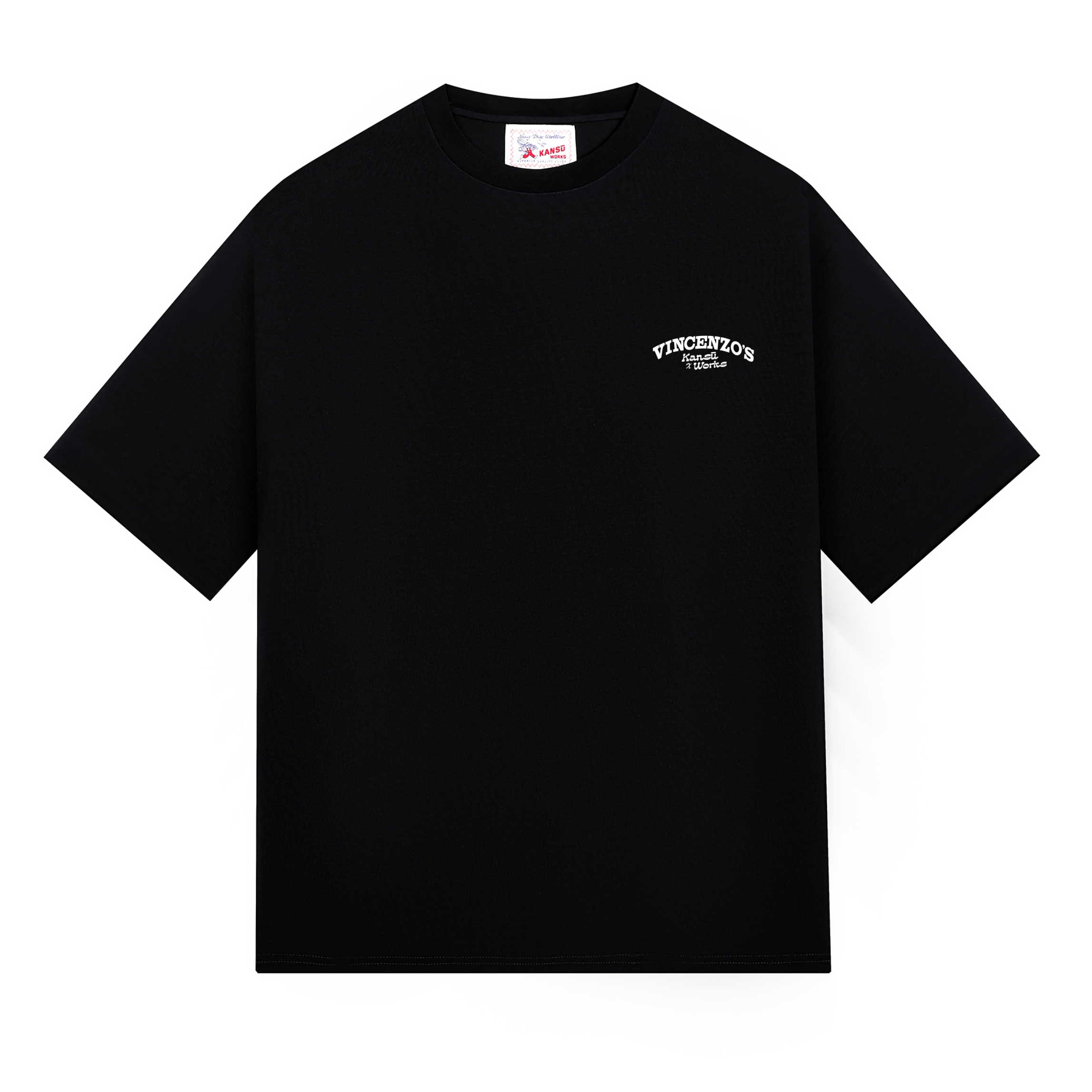 Kansū x Vincenzos Tee - Black
