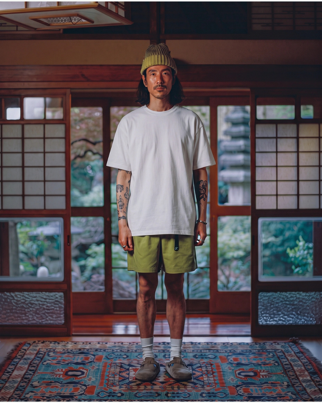 Kansū Blank Tee, 220 GSM