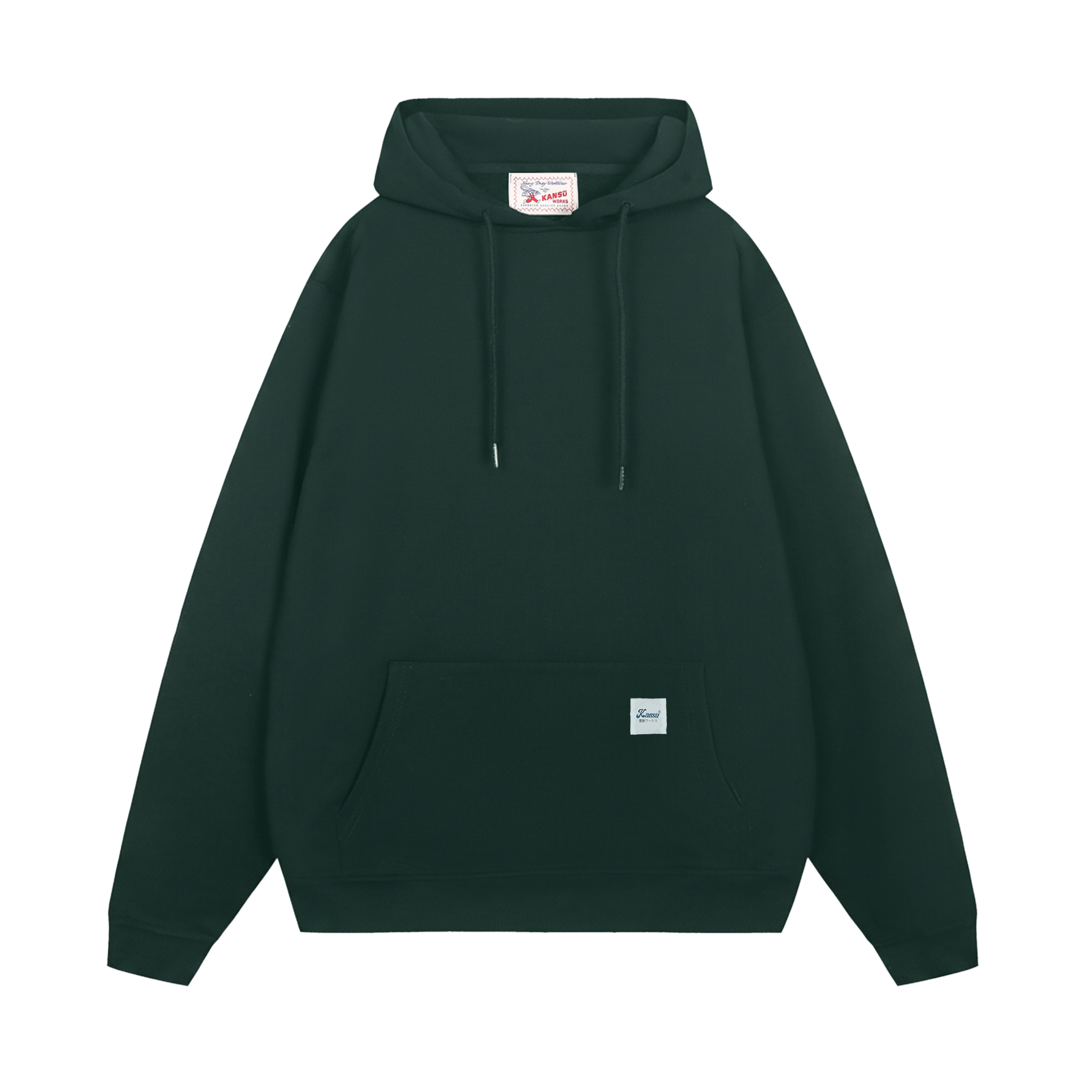 Classic Heavyweight Hoodie - Forest Green