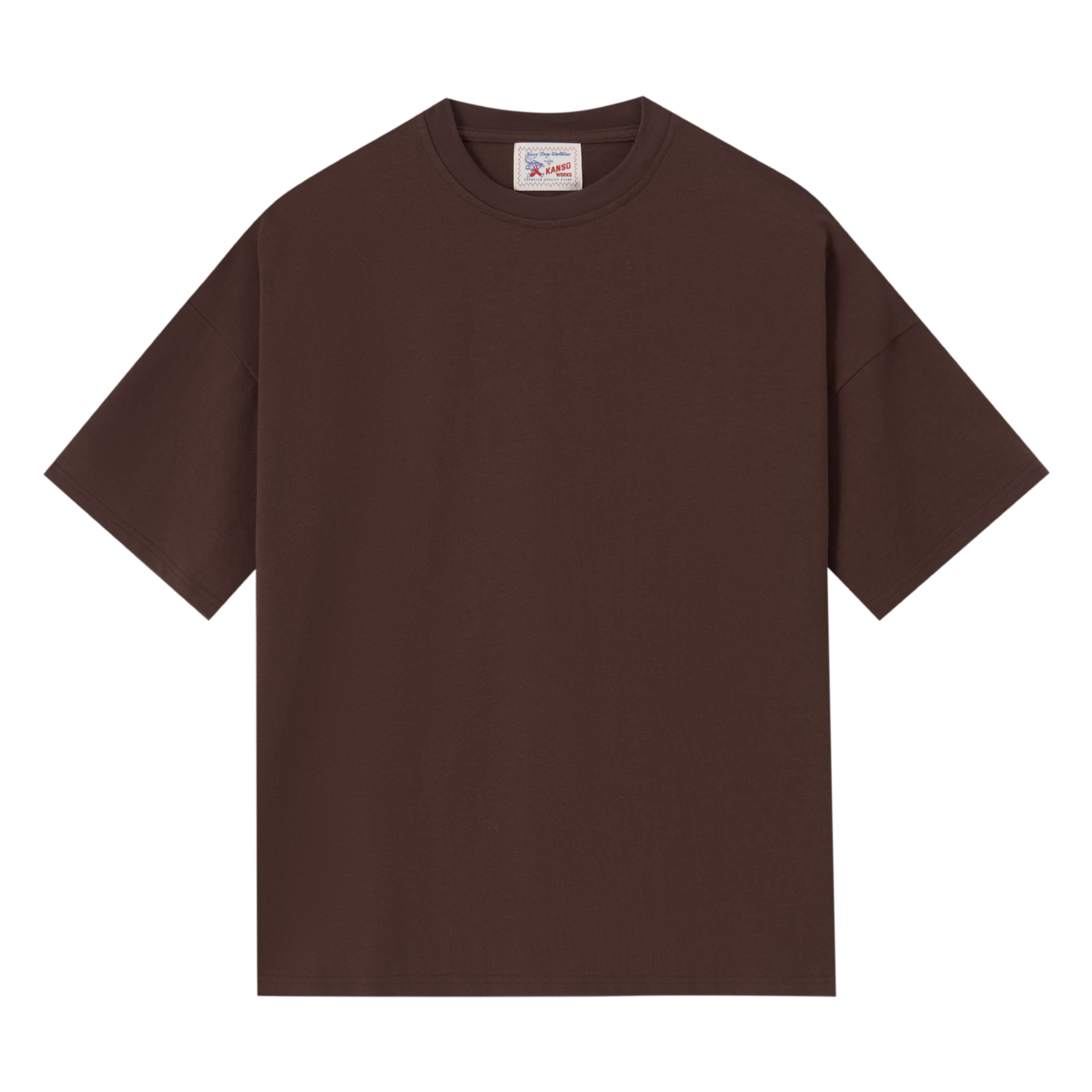 Kansū Blank Tee - Brown