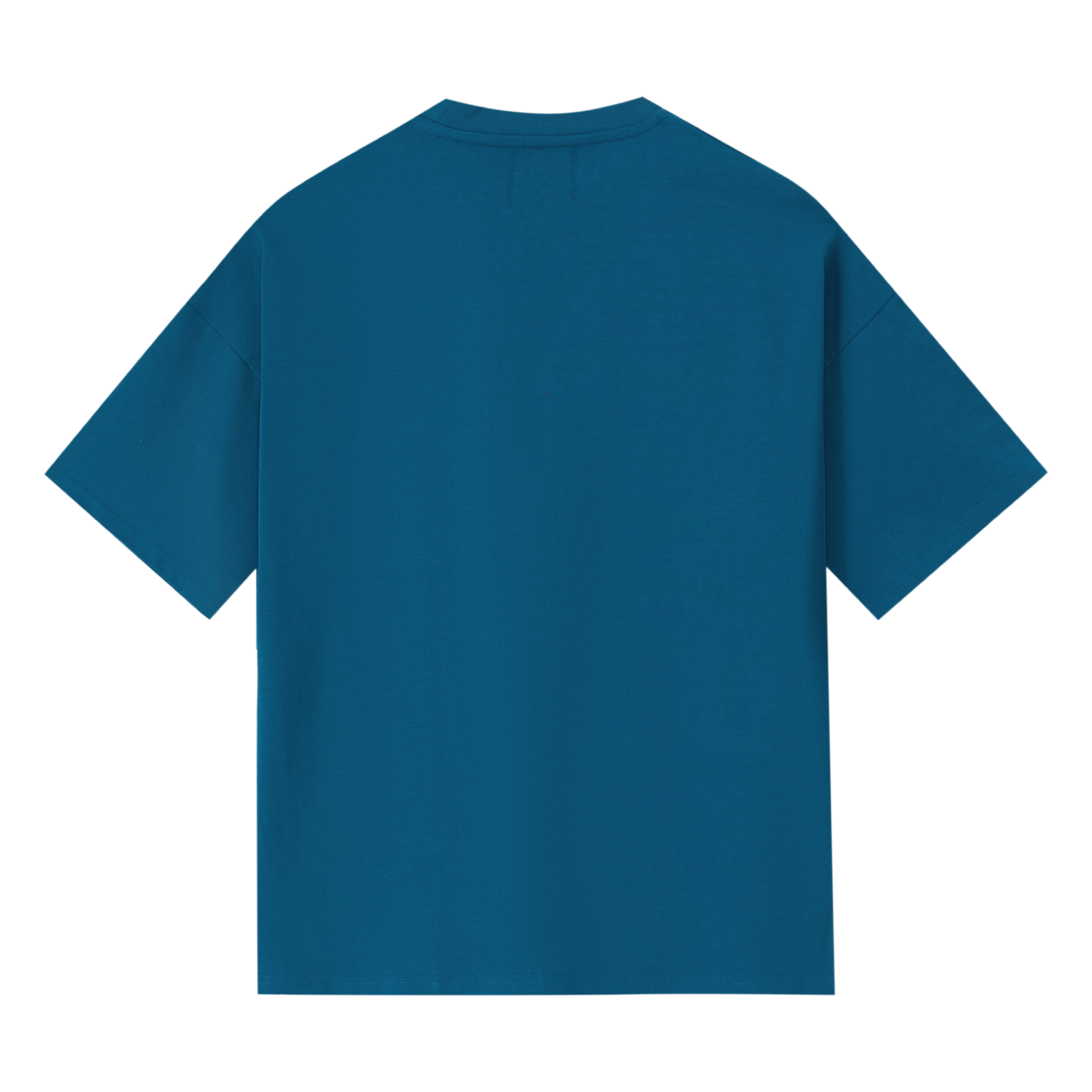 Kansū Blank Tee - Petrol Blue