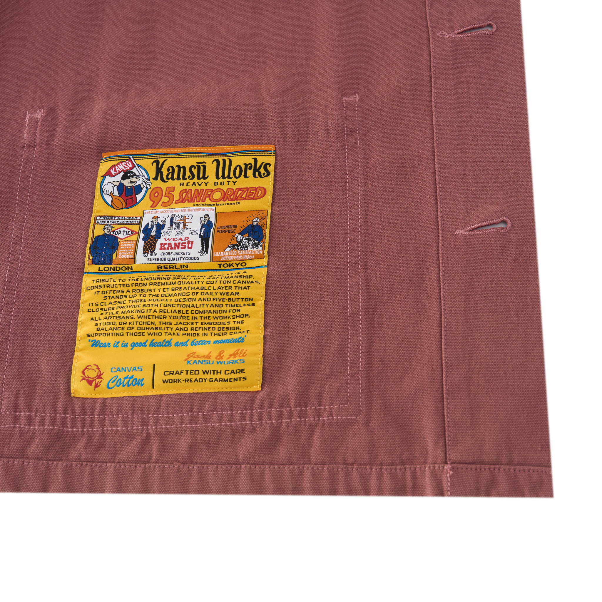 French Chore Jacket - Red