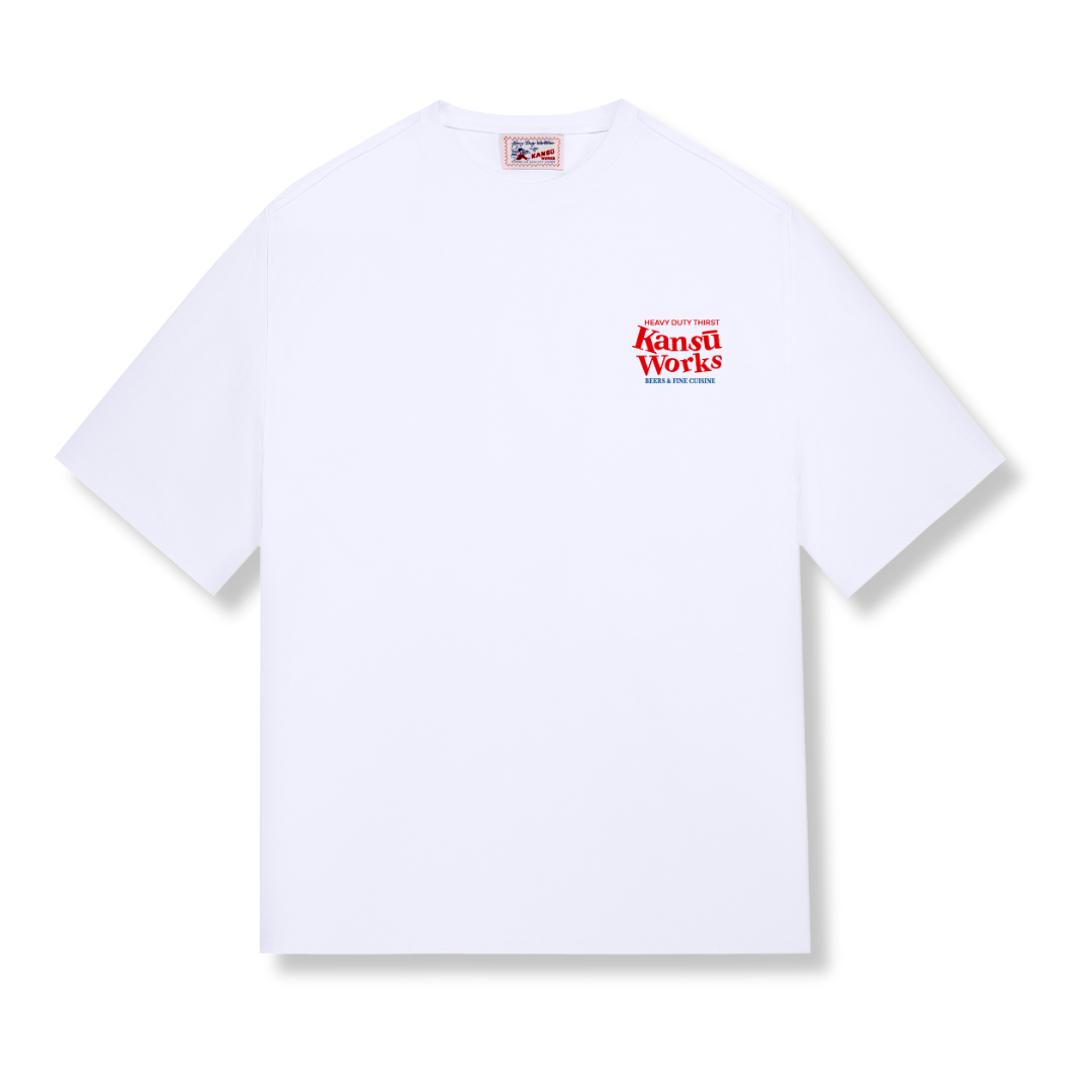 "Beer is served" Tee - Blue