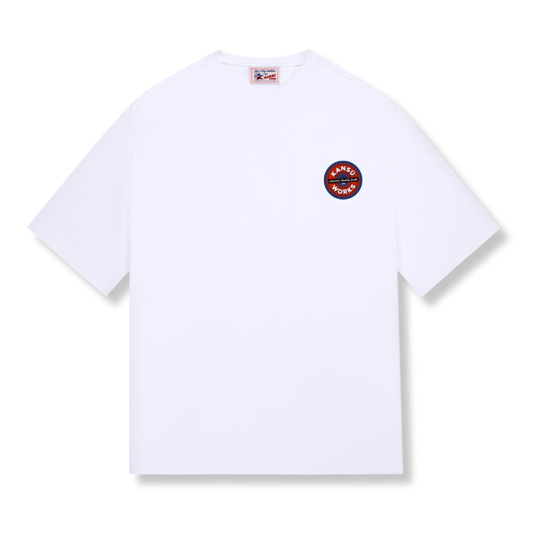 Beer Mat Tee - Blue Edge
