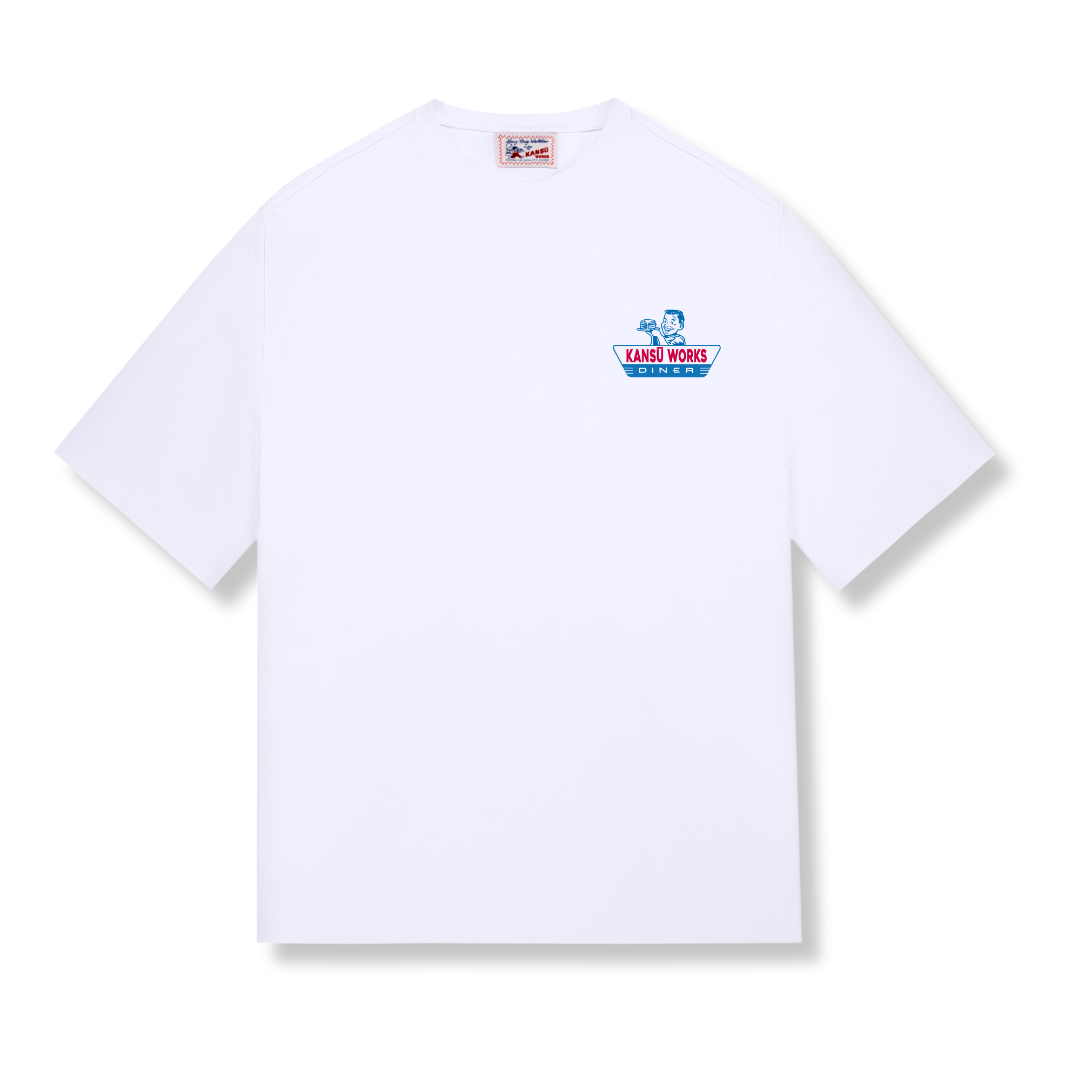 Kansū Diner Tee - Blue
