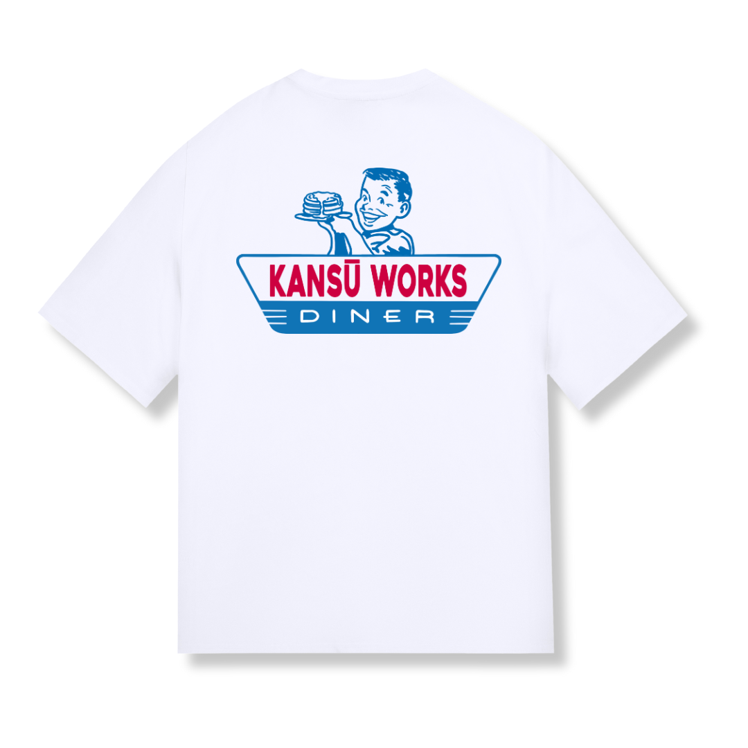 Kansū Diner Tee - Blue