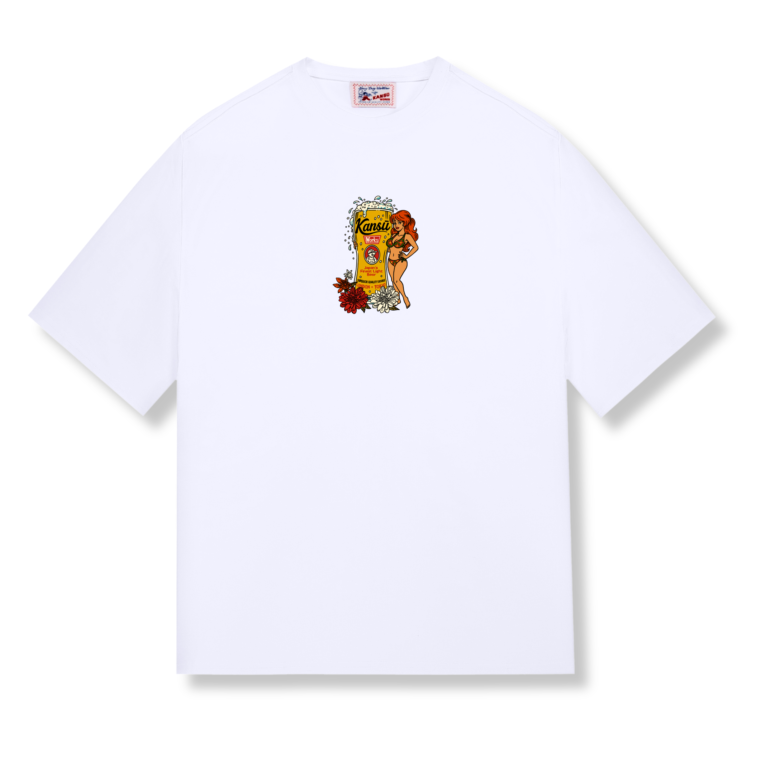 Babez & Beerz Tee - White