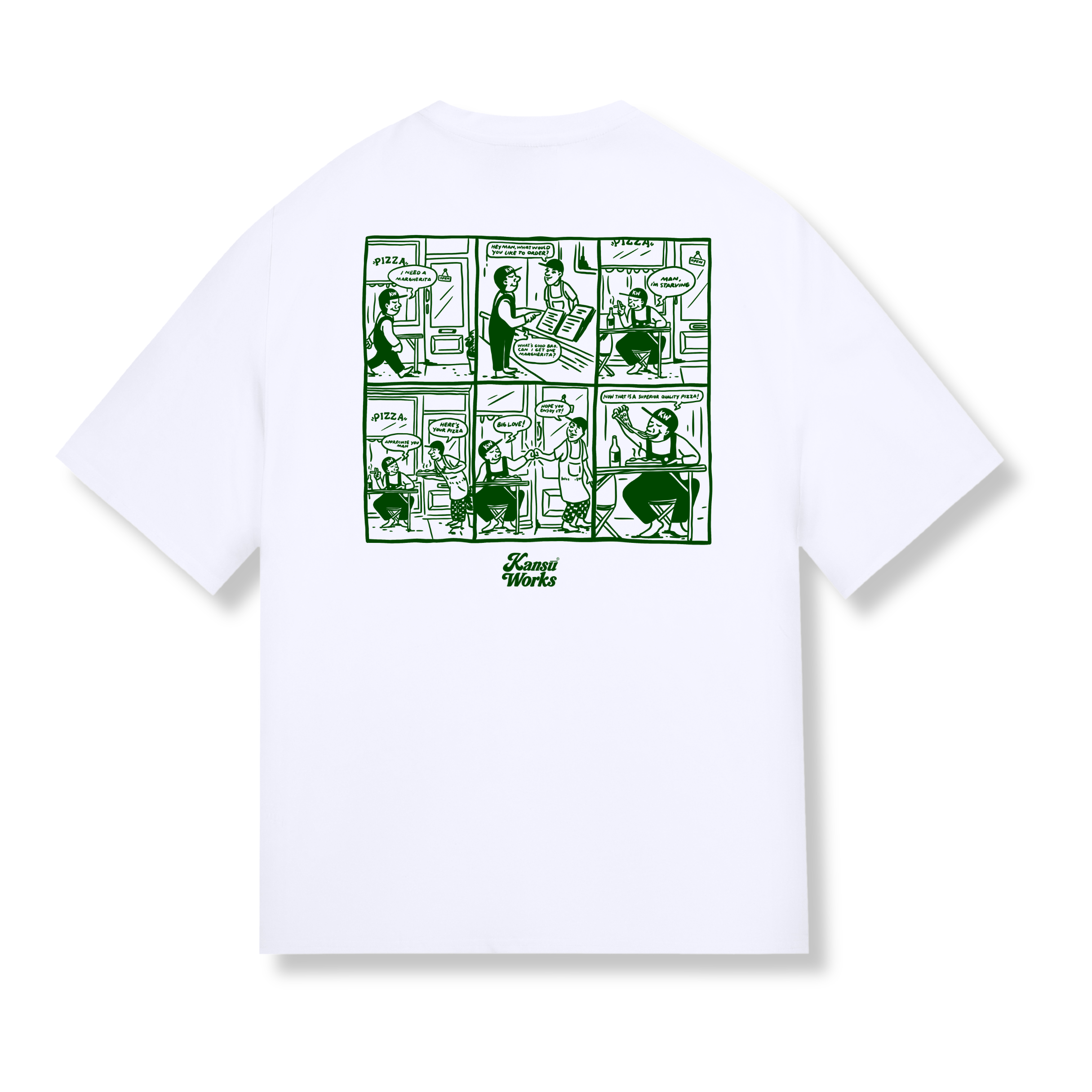 Kansū Comic Strip Tee | 6th Nov