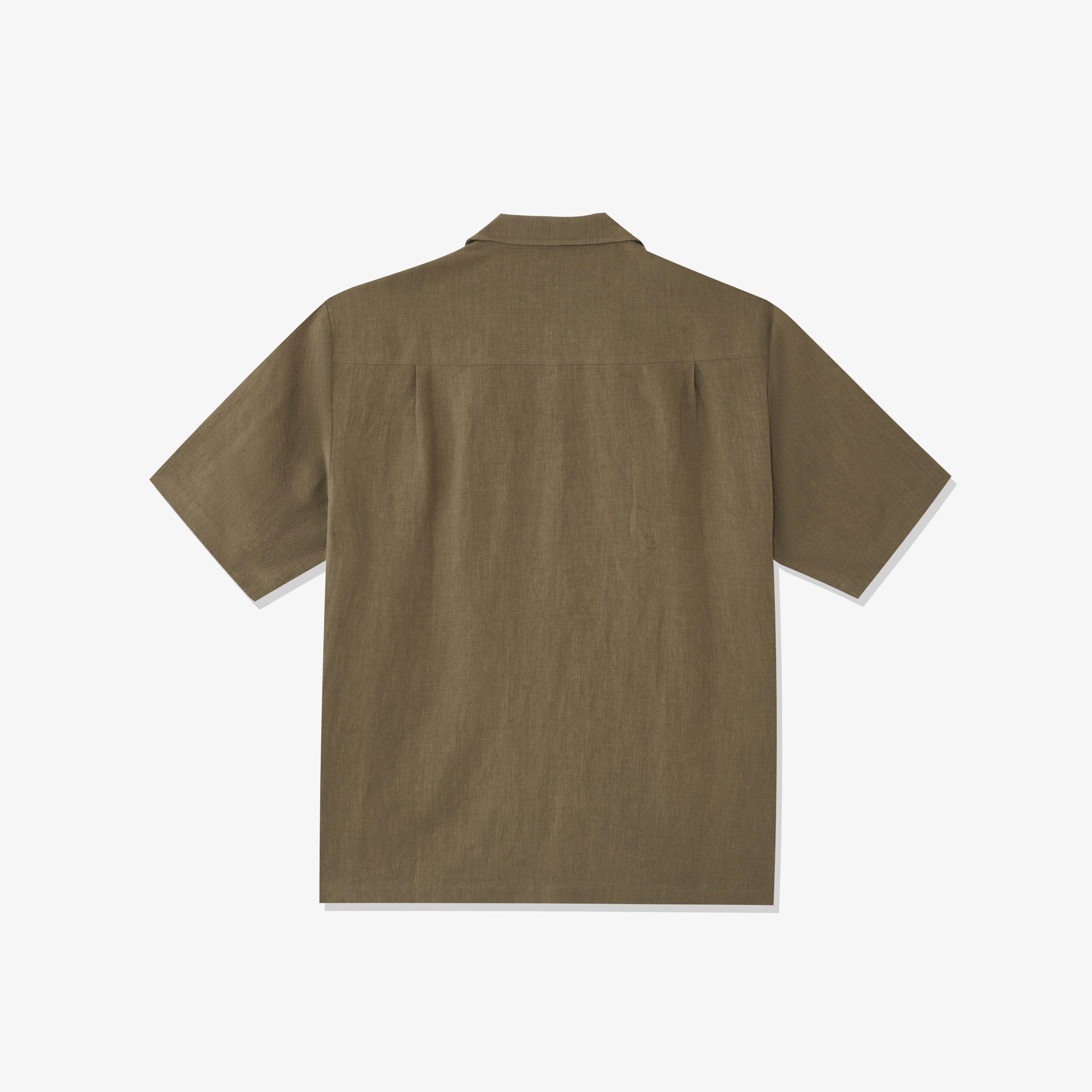 Cuban Collar Linen Shirt