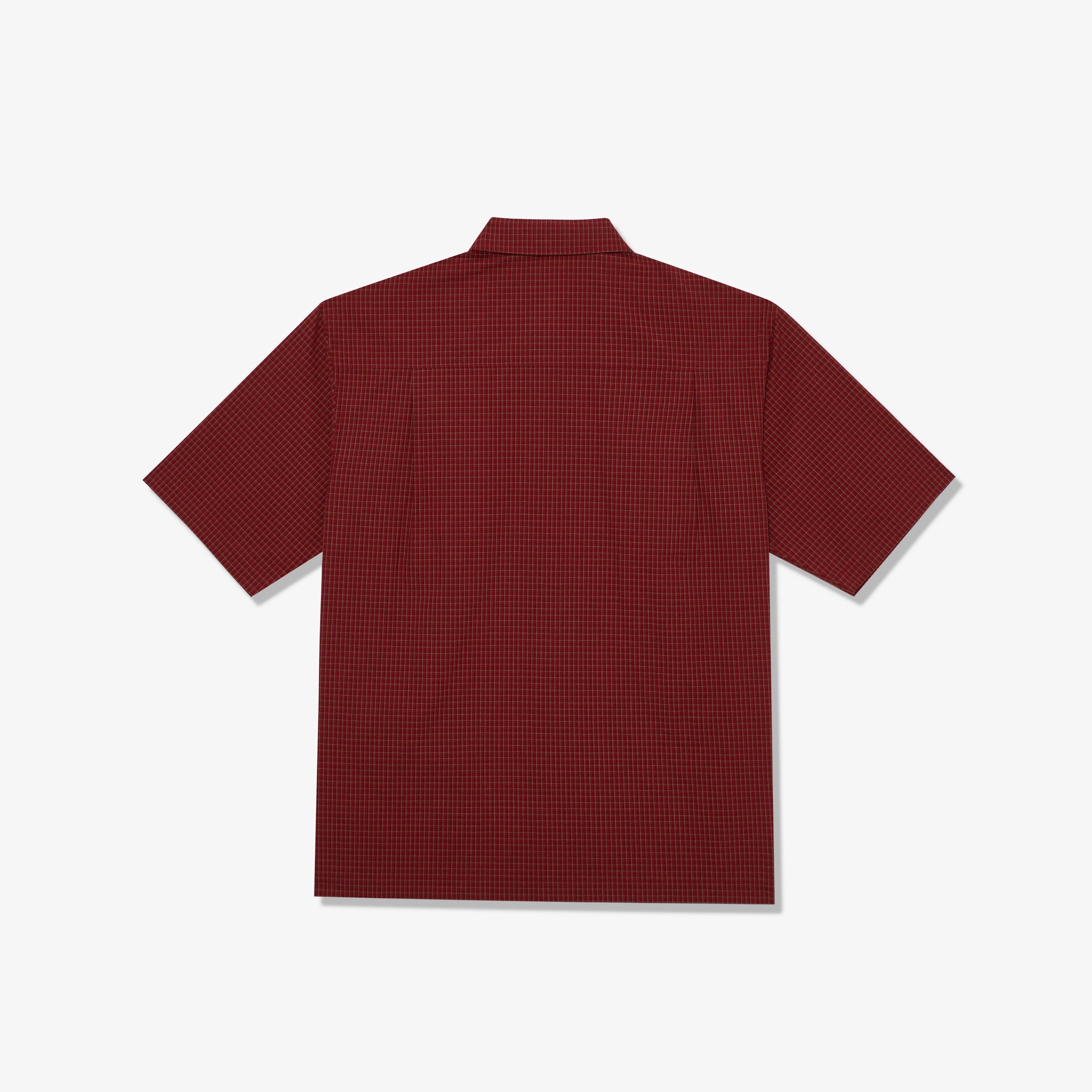Short Sleeve Checkered Shirt
