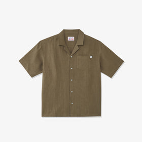 Cuban Collar Linen Shirt