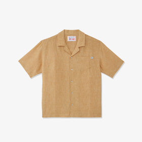 Cuban Collar Linen Shirt